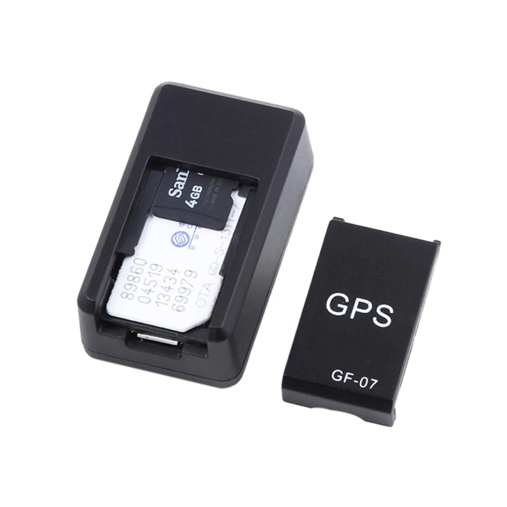 GF07 GSM/GPRS мини автомобильный gps трекер Автоматическая зарядка в режиме реального