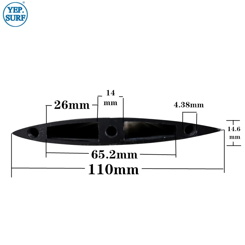 Алюминиевая мачта для гидрофольги материалы: алюминий размер: 40 см/47 см/67 см/82 см/92