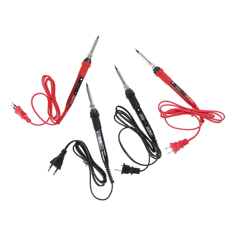 

Электрический паяльник и набор наконечников для паяльника с цифровым дисплеем и термостатом