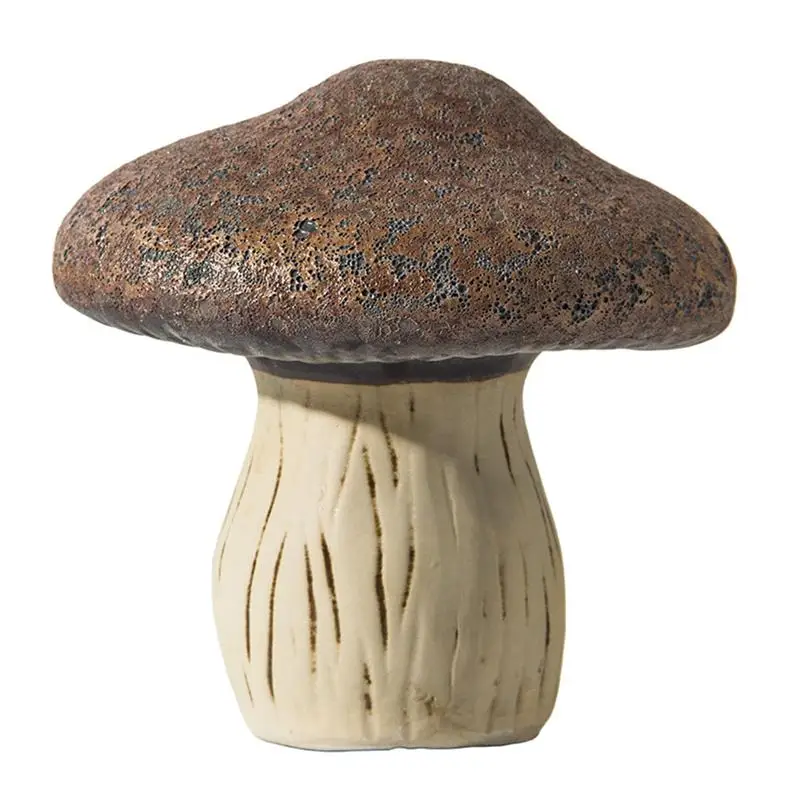 

1 шт., креативная изящная долговечная практичная статуя грибов, украшение для дома