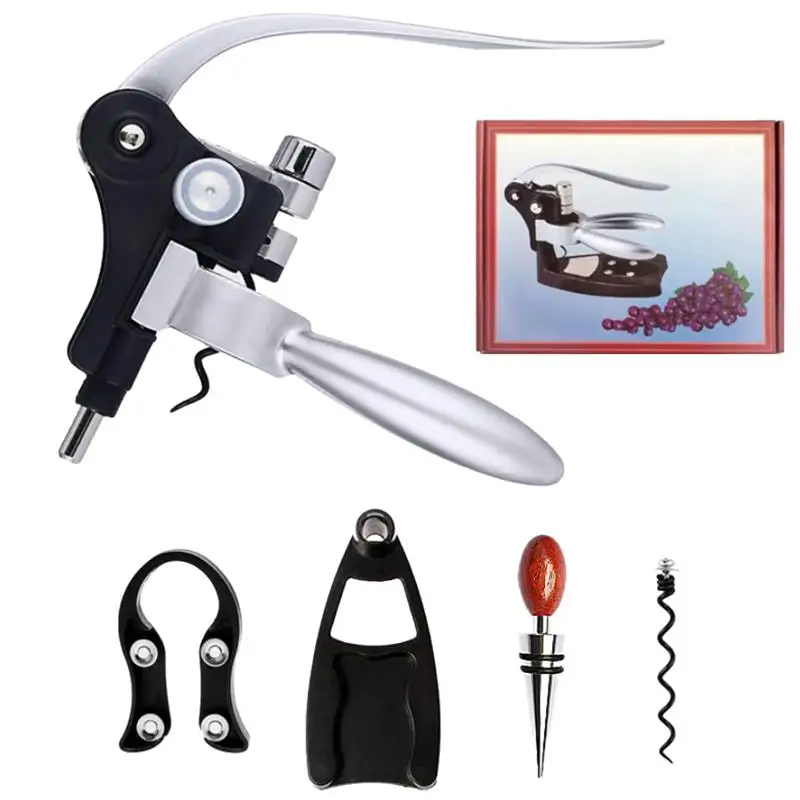 5 шт. открывалка для бутылок с кроликом набор штопор открывалок вина ножом фольги