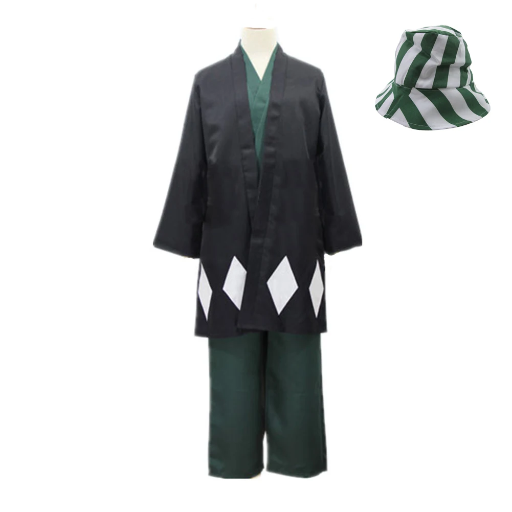 Brdwn отбеливатель унисекс Урахара Kisuke Bankai Die кимоно Pa костюм косплей
