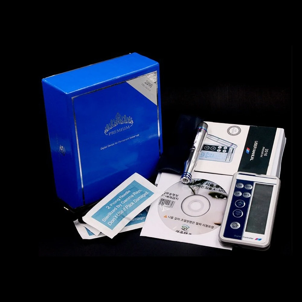 Полуперманентный макияж набор для татуажа бровей губ подводки глаз МТС