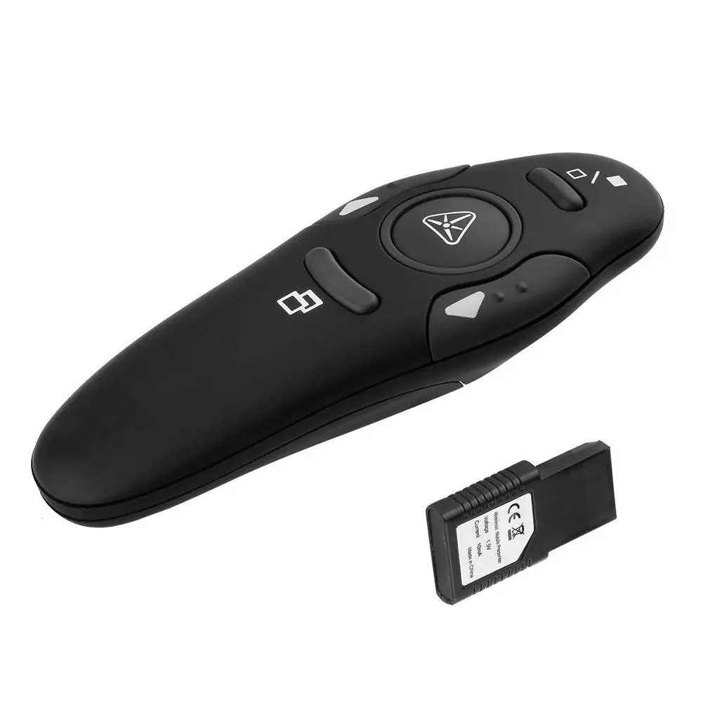Высокое качество 2 4 GHz беспроводной USB PowerPoint PPT Pointer Clicker Presenter Remote дропшиппинг| |