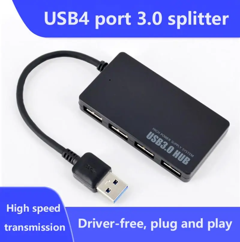 4 порта USB 3 0 мульти концентратор сплиттер высокая скорость расширения Настольный