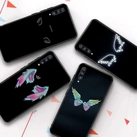angel wings demon wings wing phone case for samsung galaxy a 51 30s a71 soft cover for a21s a70 10 a30