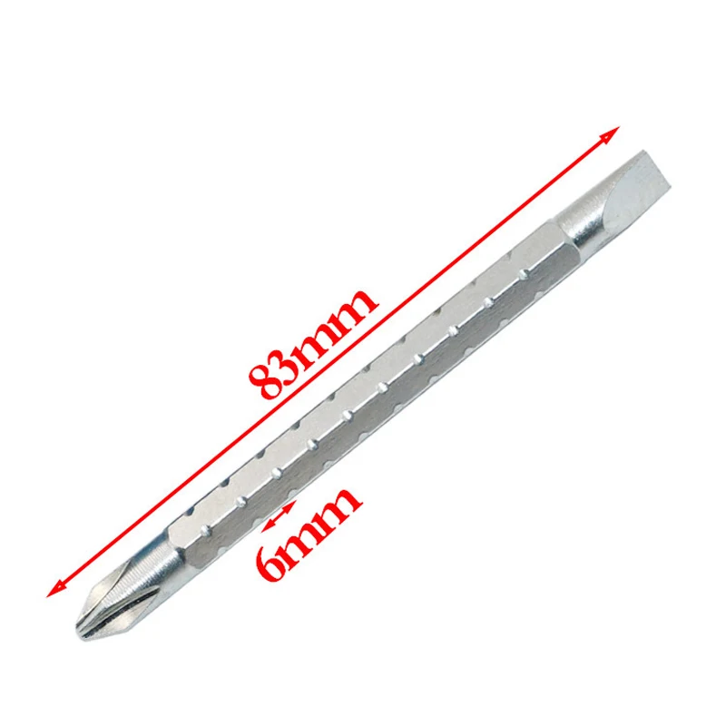 

Short Distance Screwdriver CR-V Phillips and Slotted Screw Driver Mini Dual Purpose Scalable Screwdrivers With Magnetic 1 Pcs