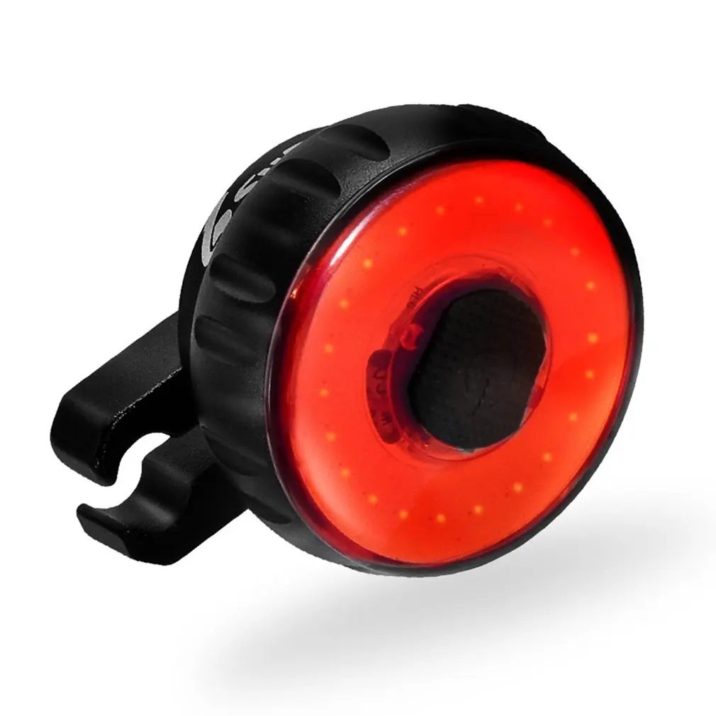 

2021 New Smart Bicycle Tail Rear Light Auto Start Stop Brake IPX6 Waterproof USB Charge Cycling Tail Taillight Bike LED Lights