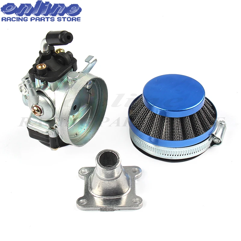 49cc 50cc 60 66 80cc 2 тактный карбюратор воздушный фильтр Carb ПОДХОДИТ двухтактный
