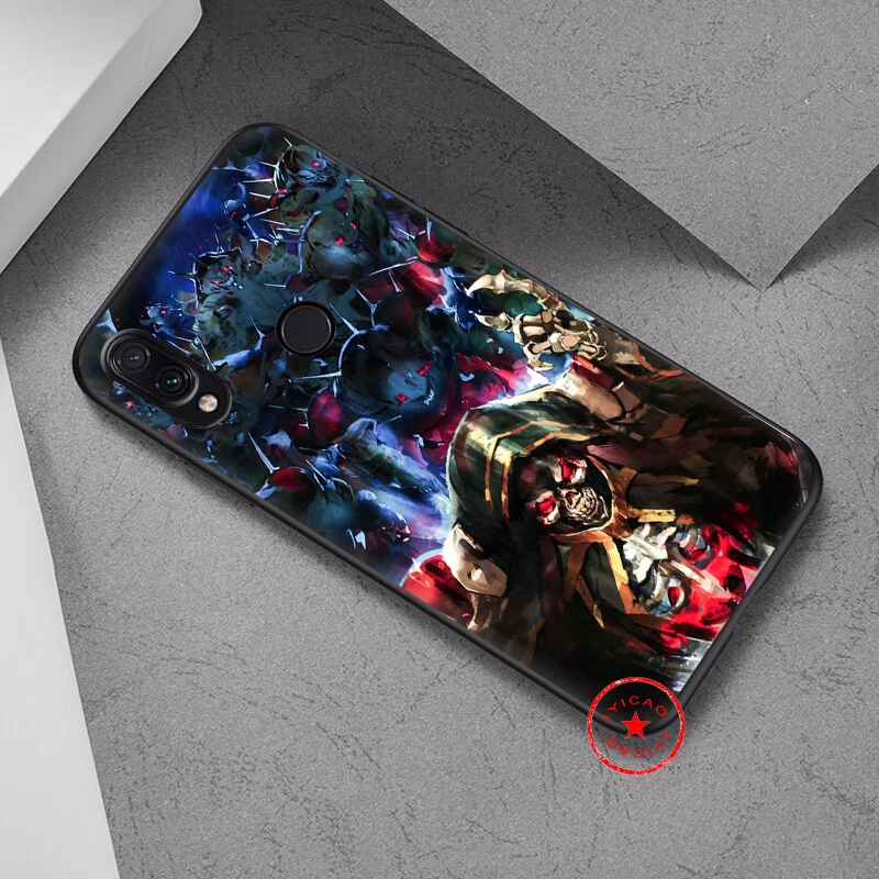 IYICAO Overlord аниме мягкий чехол для Xiaomi Redmi K20 8A 7A 7 6 6A 5A 5 Plus 4X 4A Go Pro ТПУ |