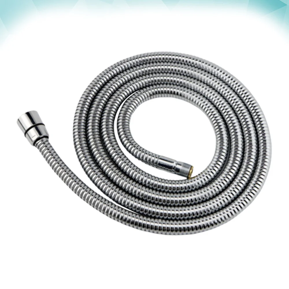 

1.5M Shower Hose Stainless Steel Flexible Anti-Kink Handheld Hose Sprayer Hose Bathroom Handheld Connection T