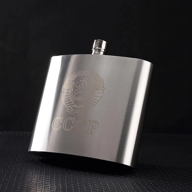 Плоская фляжка из нержавеющей стали 5 кг набор вина для улицы 88 унций толстая