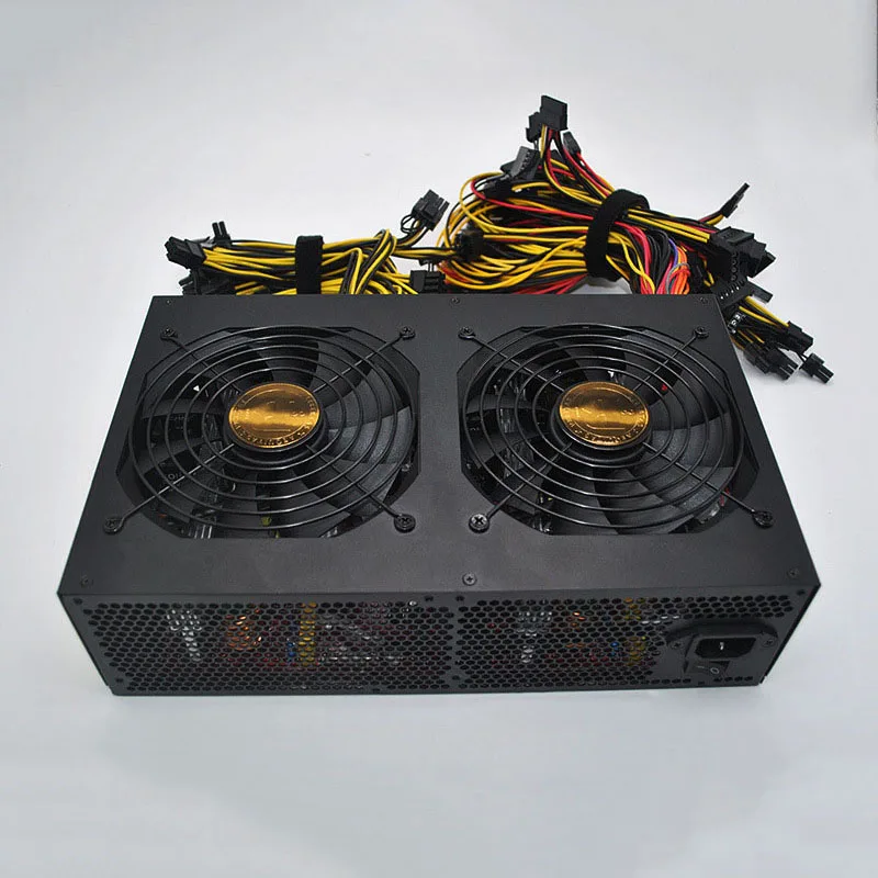 Блок питания ETH PC Asic 3600 Вт для майнинга биткоинов корпус PSU КОМПЬЮТЕРНЫЙ СЕРВЕР Fonte