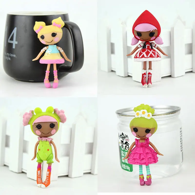 4 шт. в 1,3 дюйма оригинальные MGA куклы Lalaloopsy Мини Куклы