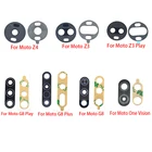 20 шт., стекло для камеры Moto One Vision Fusion Hyper E7 G8 Z4 Z3 G9 Play E5 Plus Power E 2020