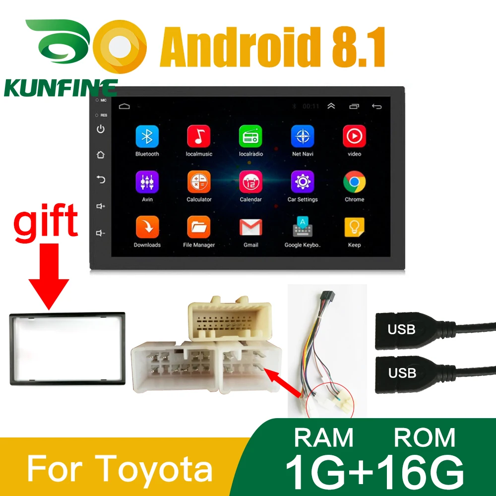 Автомагнитола 2 Din 2.5D экран Android 10 0 мультимедийный видеоплеер универсальная