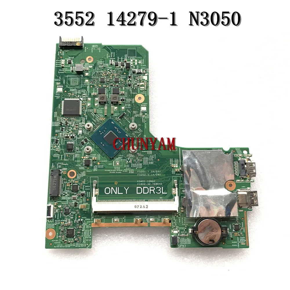 14279 1 для DELL Inspiron 3552 3452 материнская плата ноутбука N3050 CPU PWB 896X3 CN 041D5Y 41D5Y 100%