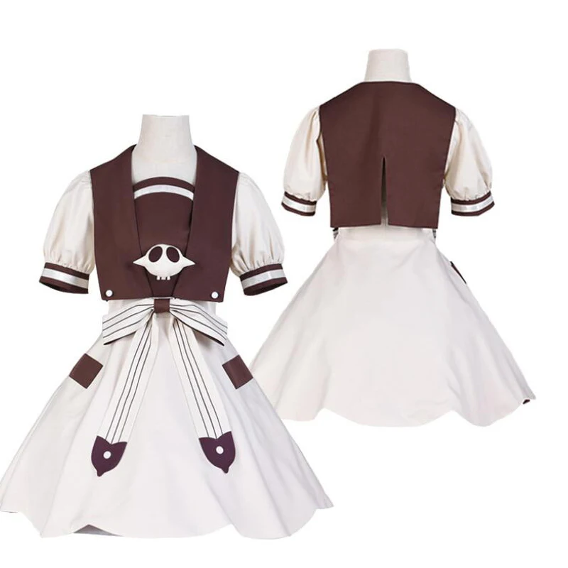 

Anime Toilet Bound / Jibaku Shounen Hanako Kun Sakura Nanamine Cosplay Costume Wig Women Dress Halloween Party Outfits Wear