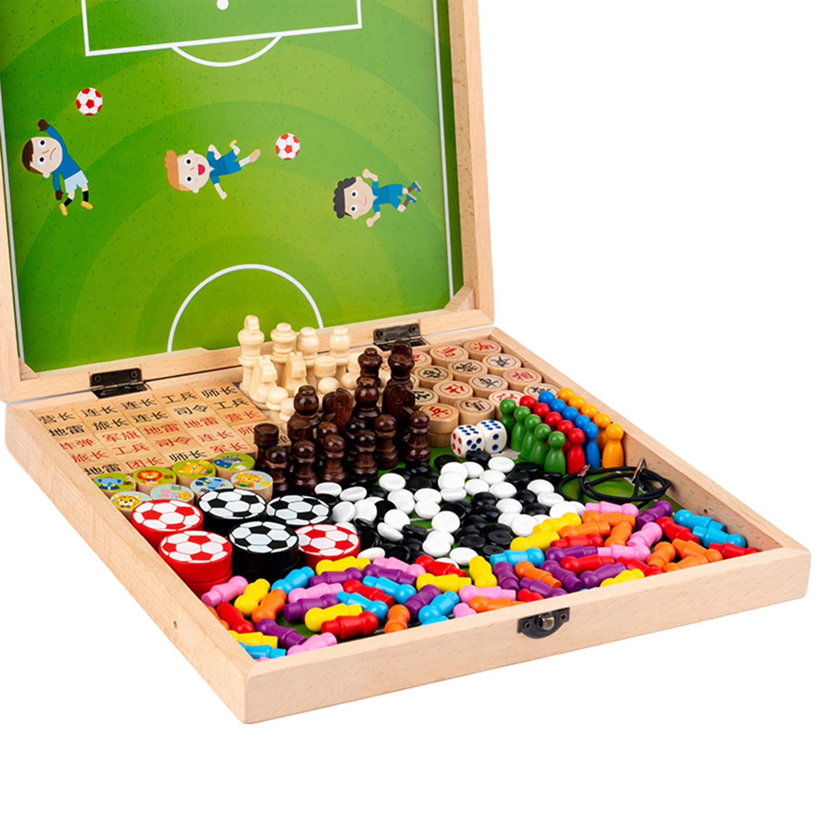 

8-in-1 Foosball Winner Games Table Toys Hockey Game Catapult Chess Parent-child Interactive Toy Ast Sling Puck Board Game Toys