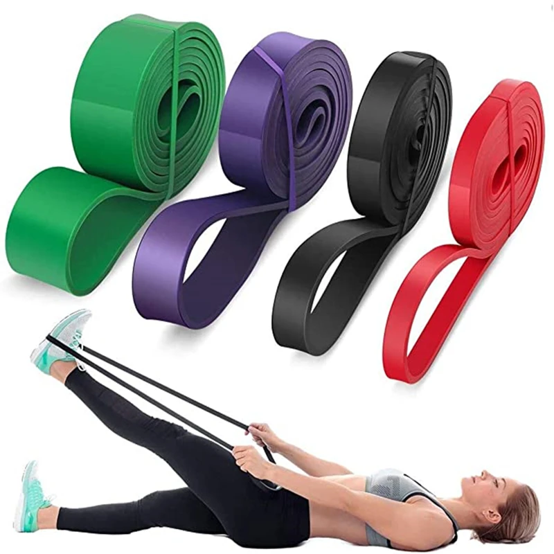 

Super Elastic Stretch Resistance Band Pull Up Assist Bands for Resistance Training Physical Therapy Home Gym Workout