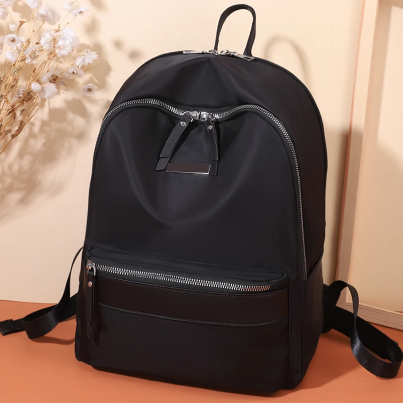 

2021 New Women Backpack School Bags for Teenager Girls Nylon Bagpack Ladies Mochila Female Backpack Women's Oxford Daypack