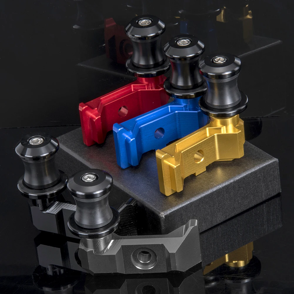 Ползунок для оси вилки заднего колеса подставка захвата Yamaha FZ07 MT07 регулятор цепи