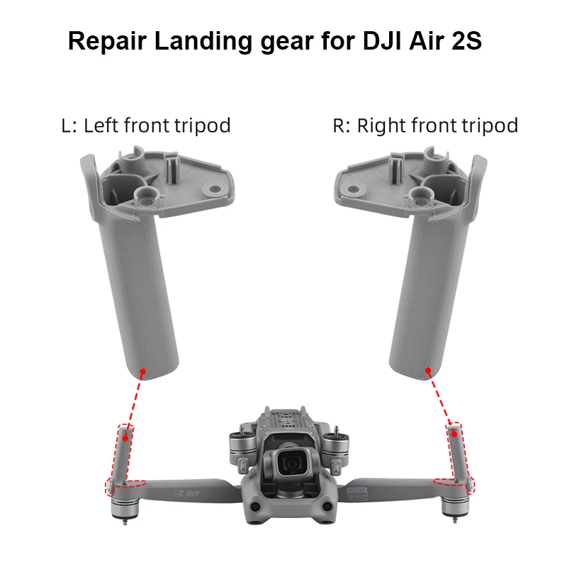 Ремонтные ножки для DJI Mavic Air 2S левый/правый передний рычаг штатива запасные части