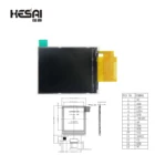 Цветной ЖК-дисплей 1,8 дюйма TFT, модуль дисплея x 16 0, дисплей ST7735 последовательный интерфейс SPI IO порты для Arduino, набор сделай сам STM32