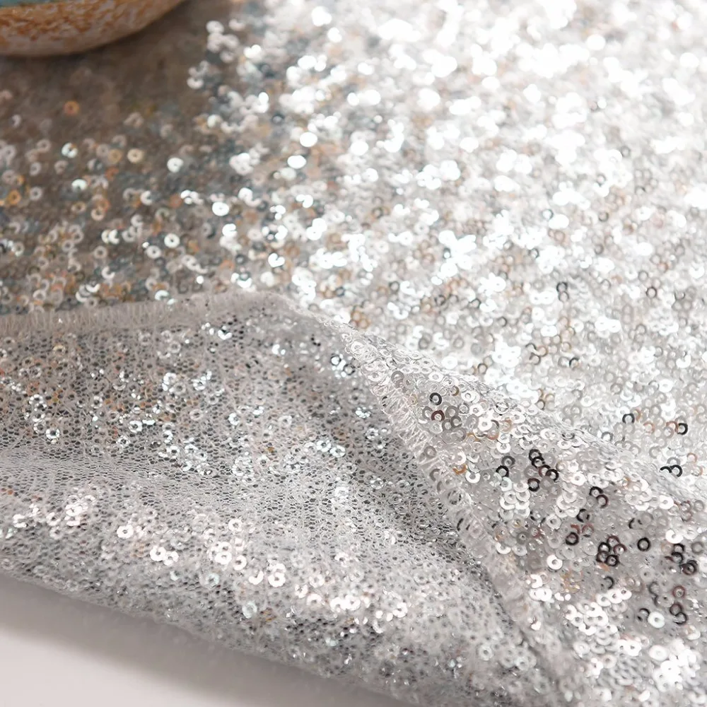 NICETOWN 1pc Table Runner Luxury Glitter Sparkling for Party Wedding Banquet Decoration Christmas Decorations Home | Дом и сад