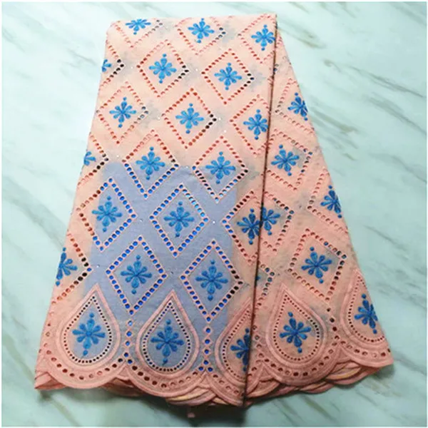 as picture Швейцарская вуаль кружева в швейцарской последние tissu africain broderie хлопок кружева ткань из Дубая высокого качества кружева 5 ярдов/партия - Цвет: as picture