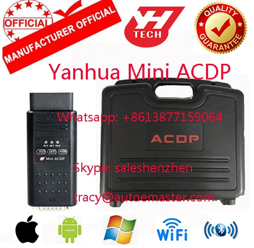 Новейший ключевой программатор для BMW Полная серия CAS FEM BDC is код all key lost Yanhua Mini ACDP