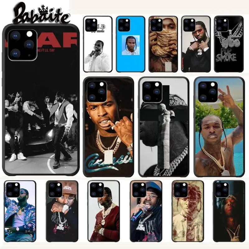 Babaite Rapper Pop Smoke Luxury Phone Case Funda For Iphone 5s Se 2020 6 6s 7 8 Plus X Xs Max Xr 11 Pro Cases Coque | Мобильные