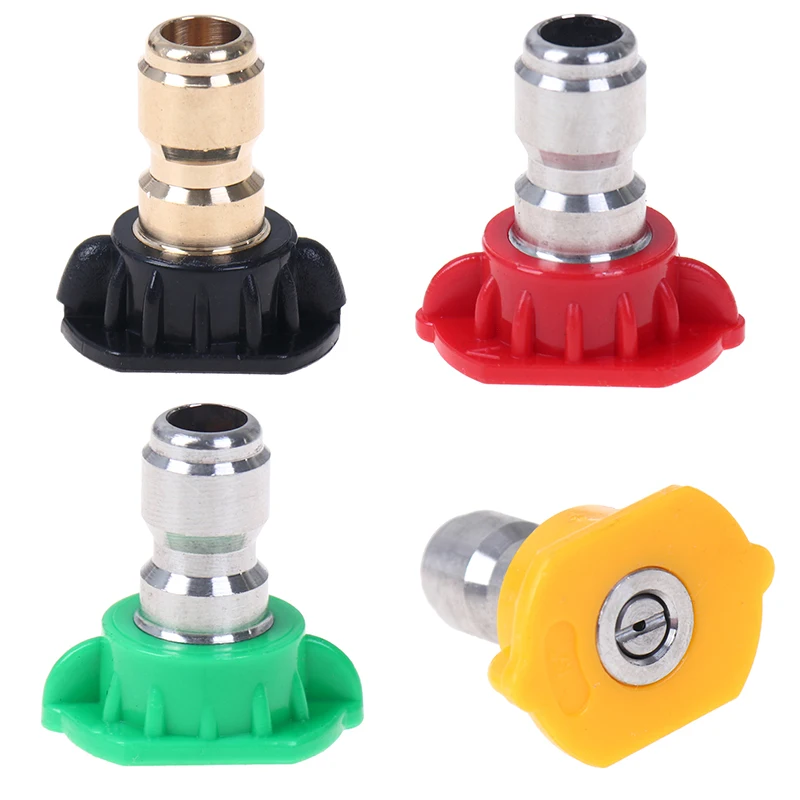 5 шт./лот 1/4 &quotбыстроразъемные сопла для мытья автомобиля металлическая струйная