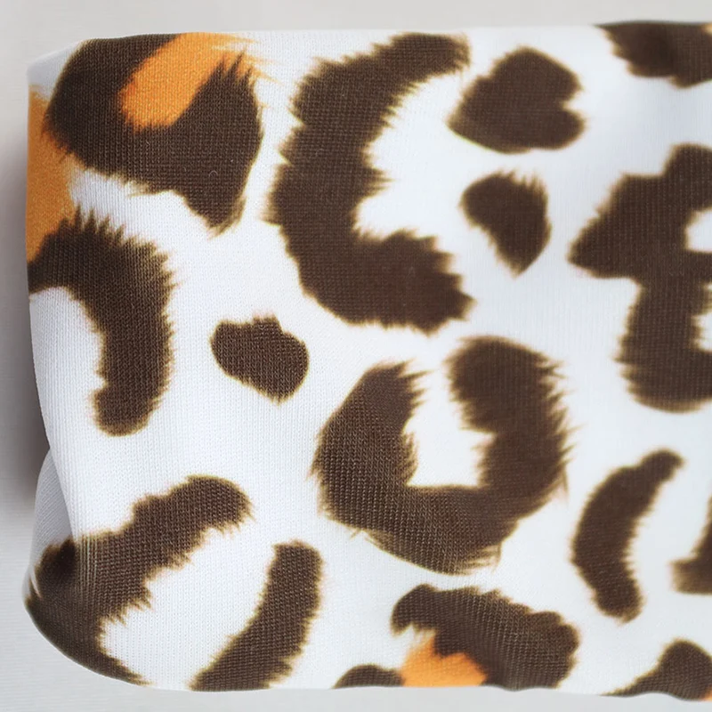 

Sexy Brazilian Leopard Print Swimsuit 2021 Mujer New Bandage Swimwear Women Backless Bikinis Push Up Beachwear Biqiuni