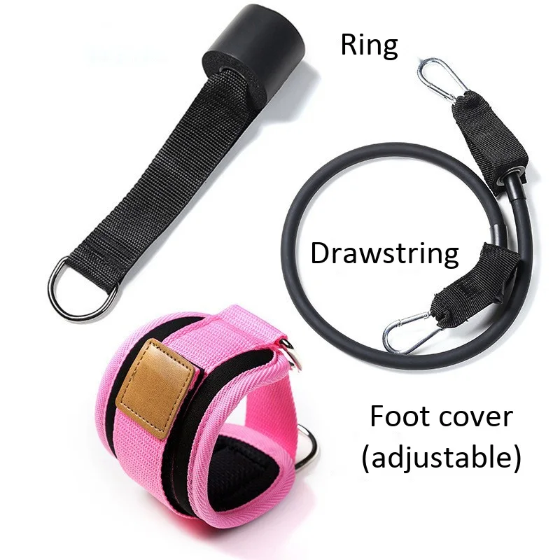 Фитнес-упражнения лодыжки ремни манжеты для кабельных машин Ab тренировки ног