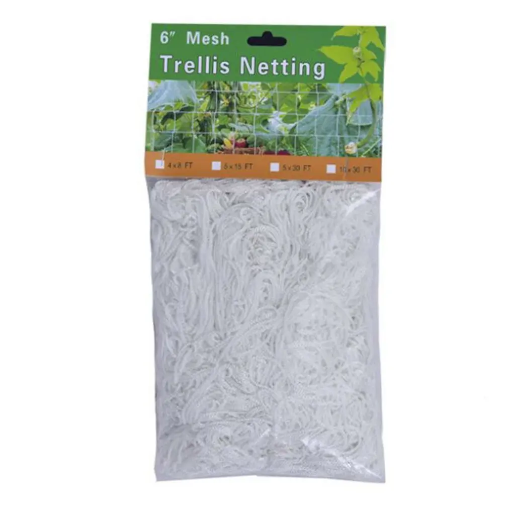 

Garden Plants Climbing Net Polyester Net Morning Glory Flower Vine Netting Support Net Grow Net Holder Multi Use Garden Netting