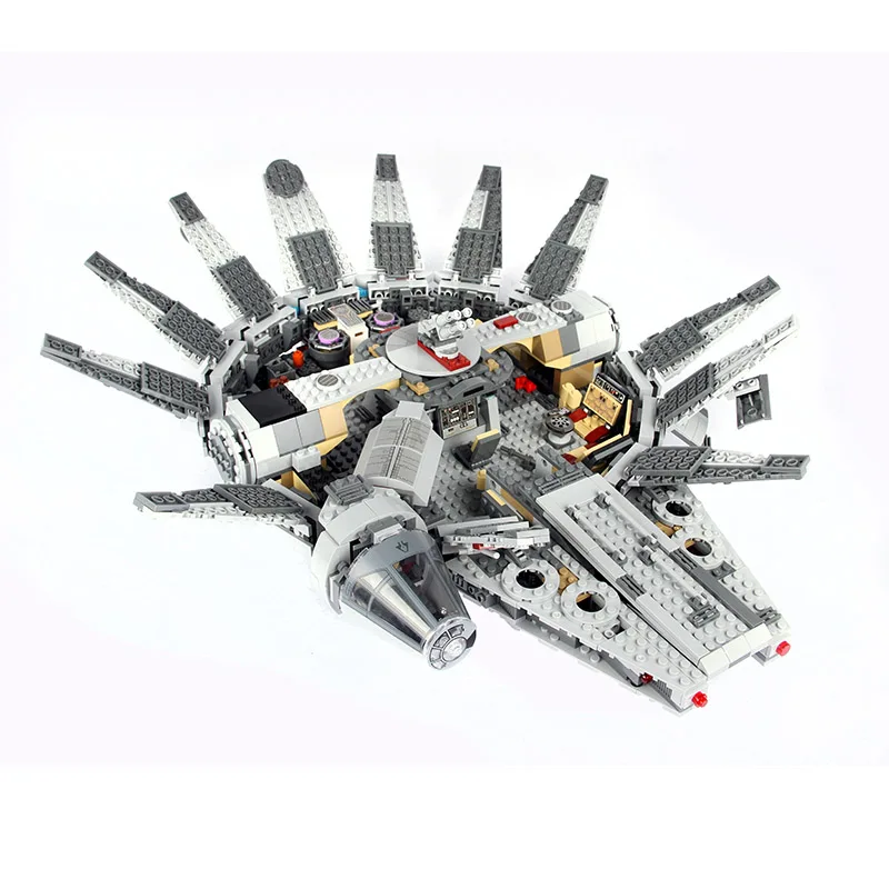 Конструктор lepinblocks, 05132, 05027, Millennium starwars, сокол, король, разрушитель, Звездный план, войны, строительные блоки, 75192, 75105, кирпичи, игрушки