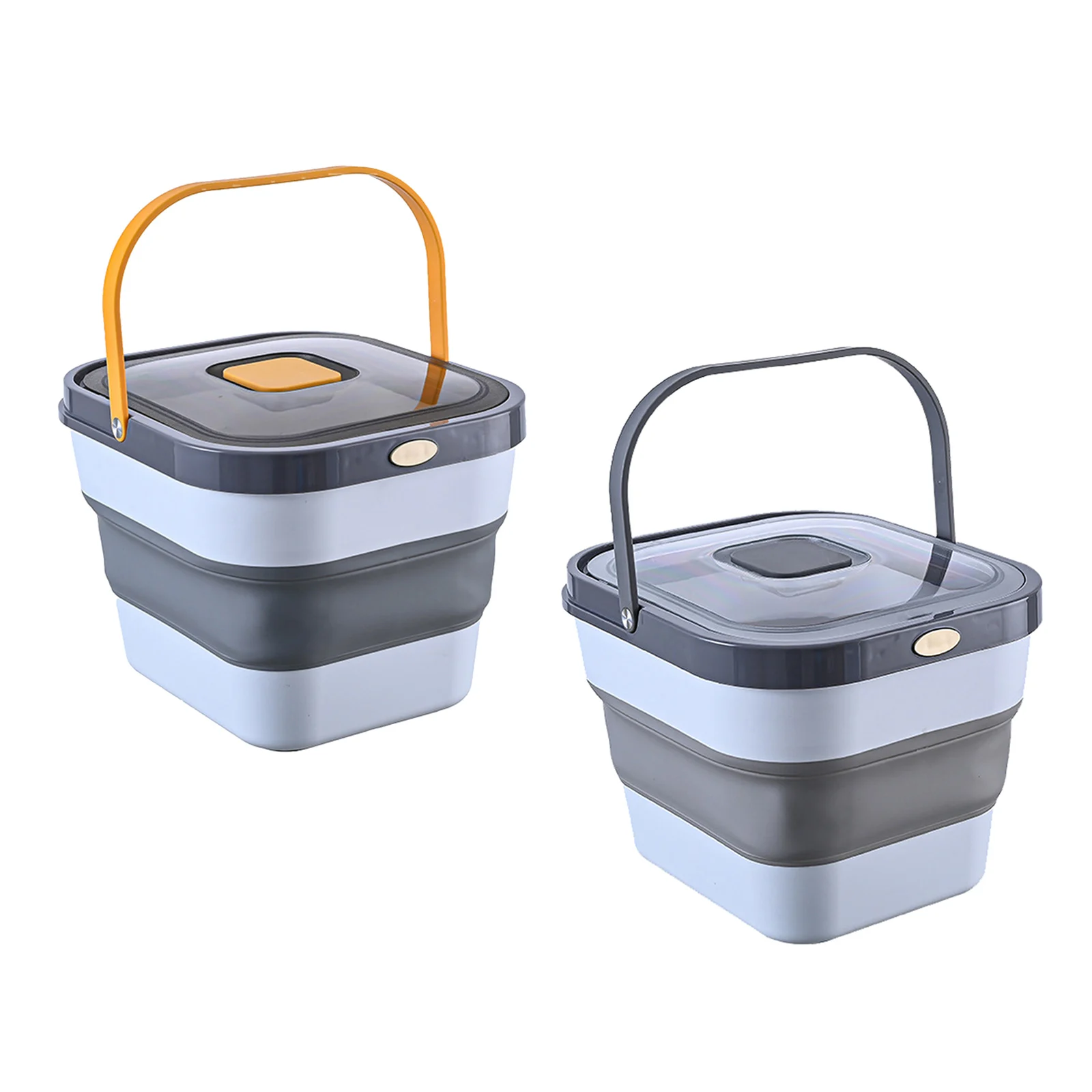 

Пластиковый контейнер для хранения риса, влагостойкий прозрачный контейнер-органайзер для кухни, 10 кг, с откидной крышкой