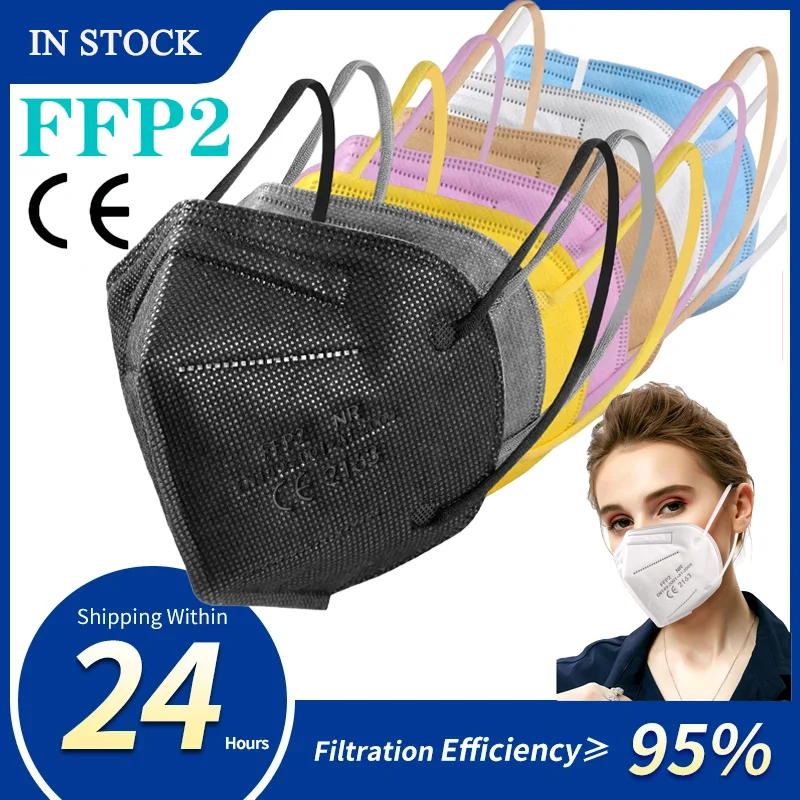 

10-100pcs FFP2 Masks KN95 Mascarillas ffp2 mascarillas mascarilla ffp2 homologada españa ffp2 masque madcarillas fpp2 homologada