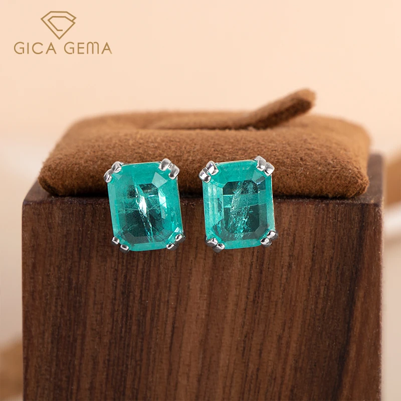 

Женские серьги-гвоздики из серебра 925 пробы, 8 х10 мм