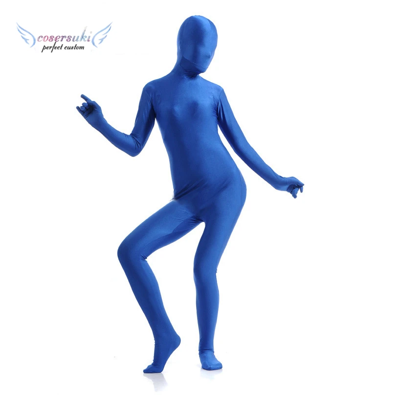 Полноразмерные колготки для косплея zentai Комбинезоны из спандекса сценические
