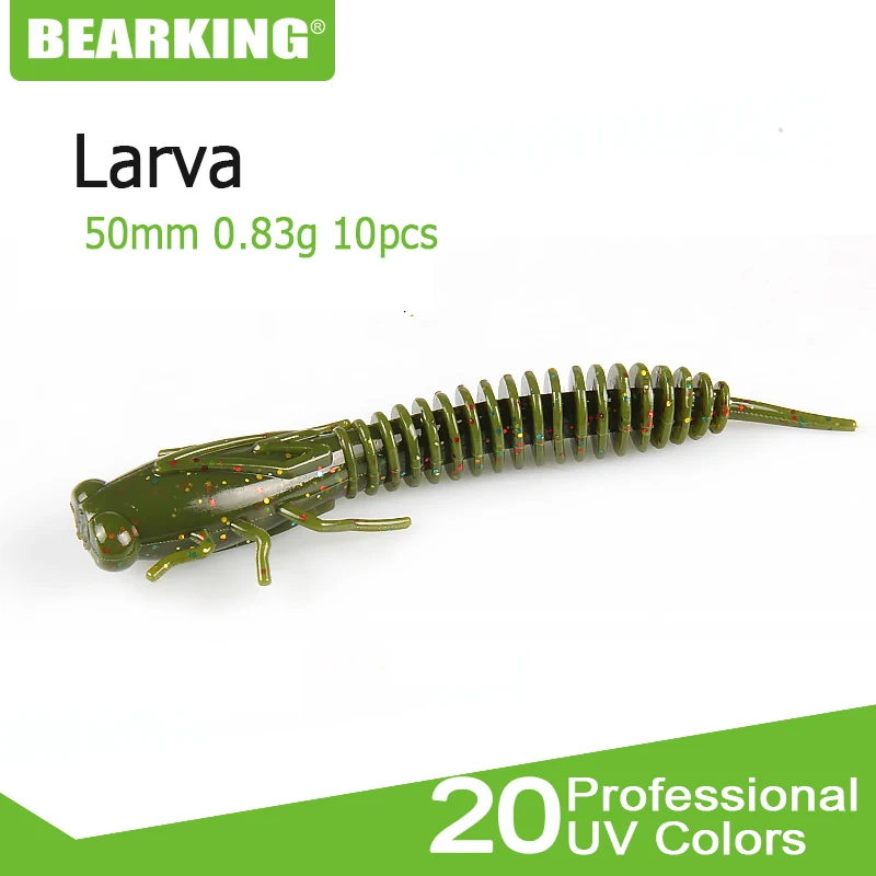 BEARKING 50 мм 0 83 г 10 шт. Мягкая силиконовая Рыболовная Приманка Minnow пресноводные