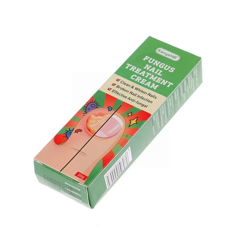 

20g Nail Fungus Removal Cream Anti-infection For Toenails Antibacterial Infection Repair Cream Nail Care Paste Foot U6d3