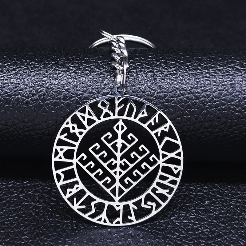 

Yggdrasil Pendant Necklace Stainless Steel Yggdrasil Symbol Tree of Life Sign Key Chains Women/Men Jewelry collar K4307S05