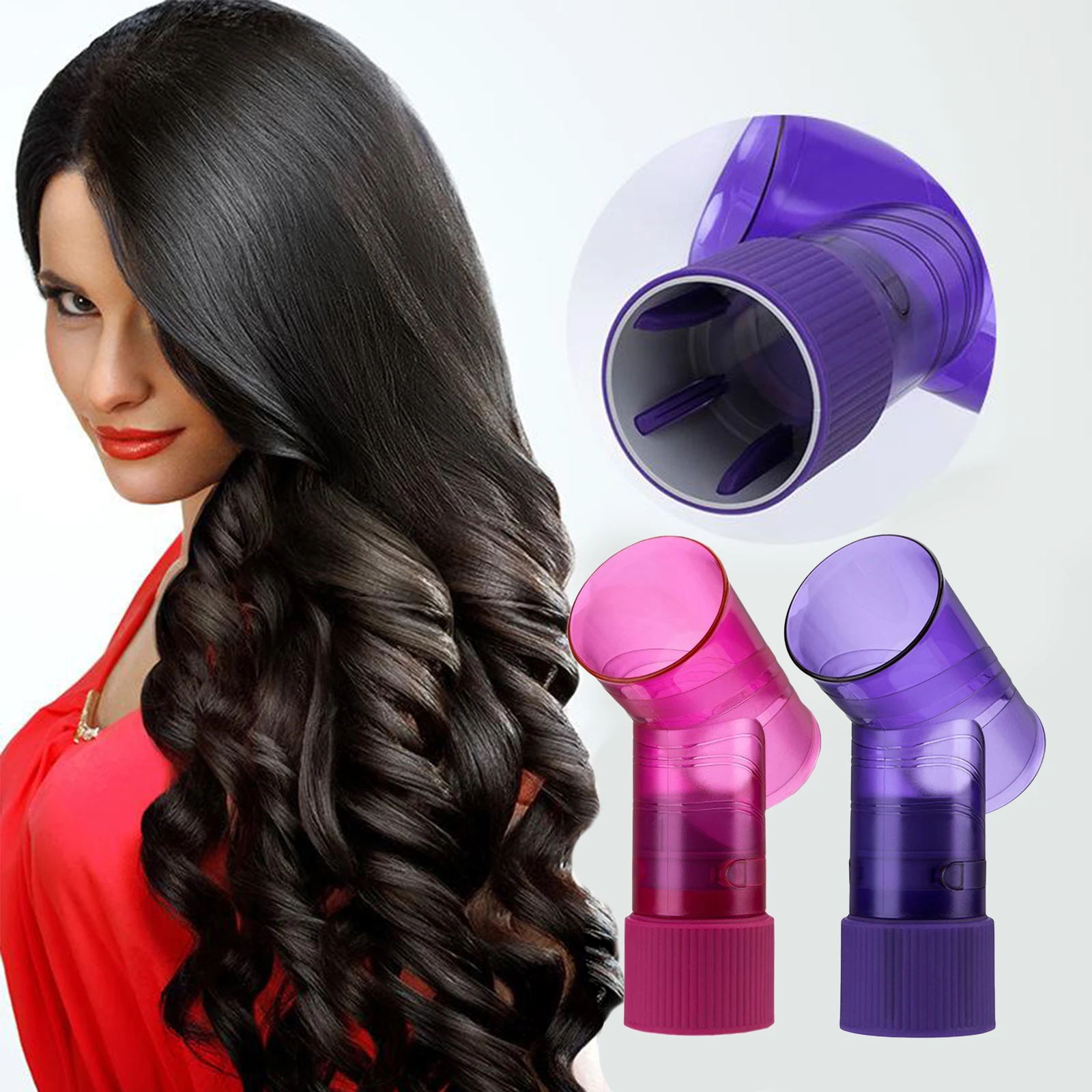 

Hair Dryer Curl Diffuser Hair Roller Drying Cap Women Daily Hair Curling Accessory,Wind Direction Adjustable