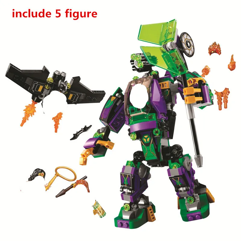 Marvel Super Heroes Lex Luthor Mech строительные блоки на вынос набор кирпичей классические