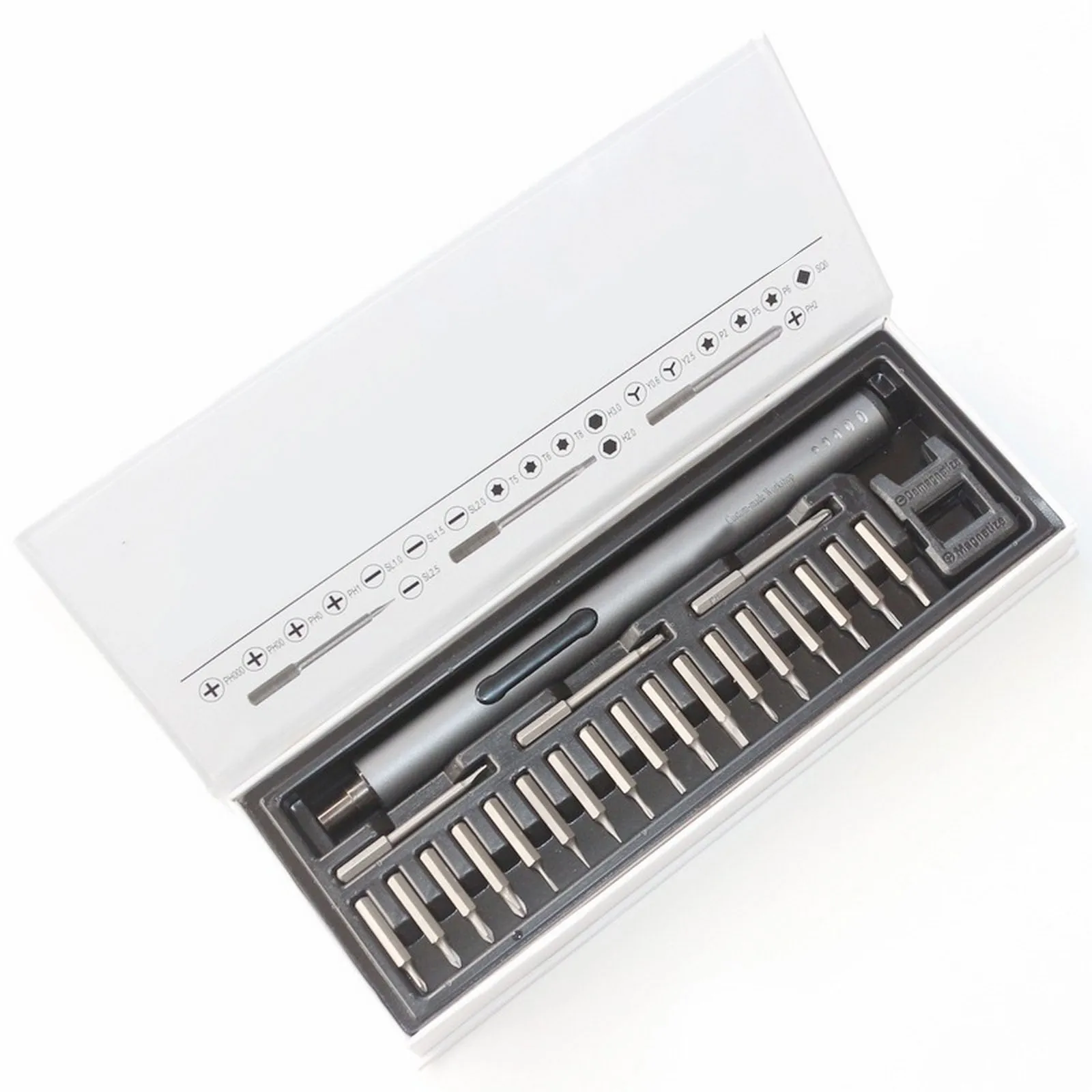 

Electric Screwdriver Kit Precision S2 Steel Bits Magnetic Bits DIY Screw Driver Set Mini Tool Case Smart Home PC Phone Repair