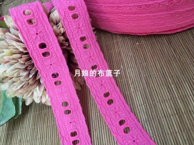 10 метров 2 5 см diy аксессуары ручной работы кружевная лента хлопчатобумажная ткань