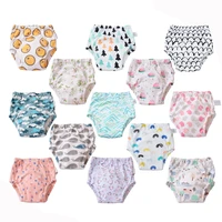 baby kids cotton shorts underwear waterproof cloth diaper nappies reusable baby kids infant potty training pants 3pcslot