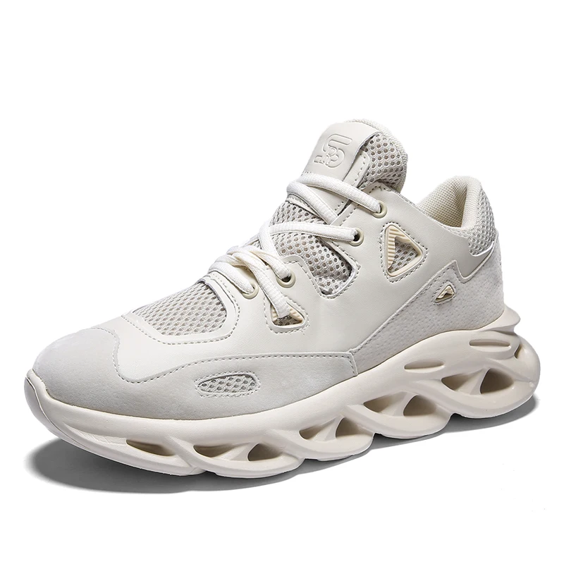 Высокие эластичные кроссовки Flyknit Ретро стиль модные брендовые розовые унисекс